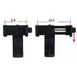 Avis Adaptateur de trépied rotatif 360° - Noir