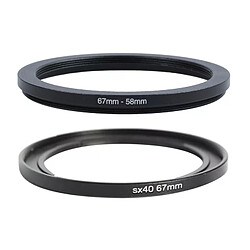 Adaptateur de bague abaisseur 67Mm-58Mm