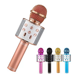 Microphone Bluetooth WS-858 - Karaoké et portable