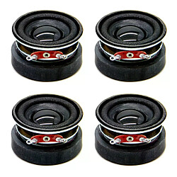 Haut-parleurs mini 1,5" - Lot de 4