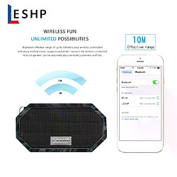 Enceinte Bluetooth portable étanche IP66