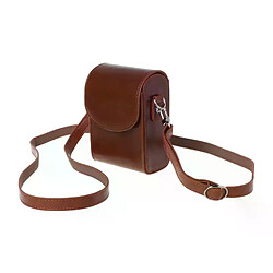 Étui en cuir PU pour Canon/Sony/Nikon - Noir, brun, café