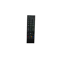 Télécommande pour Toshiba 26AV603PR 40LV733G 32EL933 Télécommande de remplacement pour TV - Compatible avec de nombreux modèles Toshiba