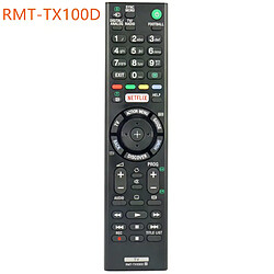 Télécommande Sony Bravia - Netflix RMTTX100D