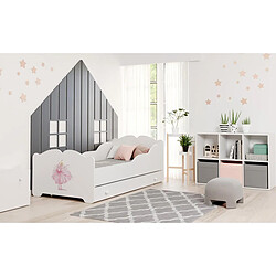 1001jouets Kobi Lit enfant ANNI - 140x70 pas cher