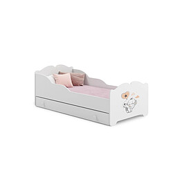 1001jouets Lit enfant ANNI 140x70