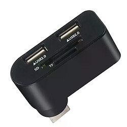 Hub Rotatif USB 2.0 2 Ports