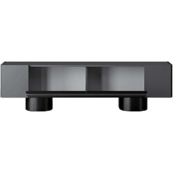 Acheter Hanah Home Meuble TV Aggloméré et Métal Bohem Anthracite