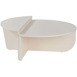Hanah Home Table basse Orion - Blanc