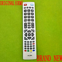 Télécommande TV pour Saba Ok Alba - Blanc