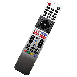 Avis Télécommande TV Netflix EcoStar - Argent