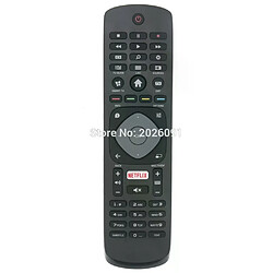 Télécommande TV Philips Netflix - Gris foncé