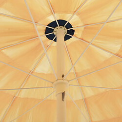 Acheter Parasol de plage vidaXL - 300 cm Naturel