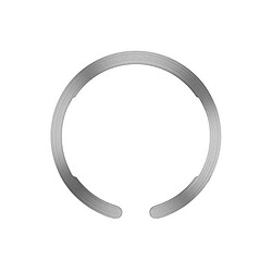 PanzerGlass Panzer Glass Bague MagSafe pour iPhone 12 / 13 / 14 / 15 Ultrafine Argent