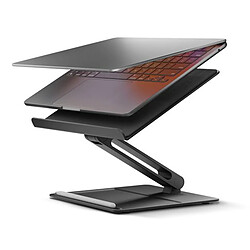 Native Union Support de Bureau pour Ordinateur Portable Pliable en Aluminium Noir