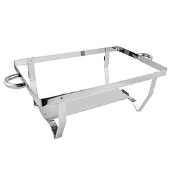 Acheter Cheffinger Chauffe-Plat à 2 Compartiment Argent