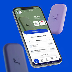 Acheter MONEY WALKIE Porte-monnaie Sans Contact POP Lavande