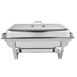 Avis Cheffinger Chauffe-Plat à 2 Compartiment Argent