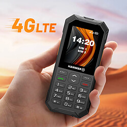 Avis Hammer Téléphone Résistant HAMMER 6 LTE IP68 Réseau 4G Batterie 2500mAh Noir / Orange