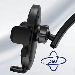 Support Auto Tableau de Bords Pare brise Ventouse Double Verrouillage Wiwu Noir pas cher