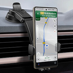 Acheter Support Auto Tableau de Bords Pare brise Ventouse Double Verrouillage Wiwu Noir