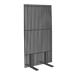 Idmarket Paravent Extérieur 150 x 80 cm - Gris Anthracite