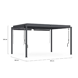 Acheter Idmarket Pergola bioclimatique
