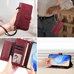 Avis Flip Étui REALME C21 Rouge GANGXUN