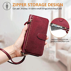 Acheter Flip Étui REALME C21 Rouge GANGXUN