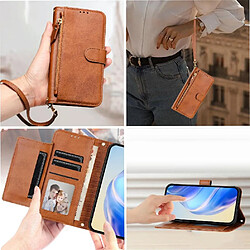 Avis Flip pour OPPO Reno 7 Lite - Marron