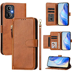 Acheter Flip pour OPPO Reno 7 Lite - Marron