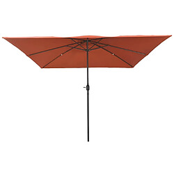 vidaXL - Parasol carré 295 x 245 cm