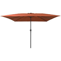 vidaXL - Parasol carré 295 x 245 cm