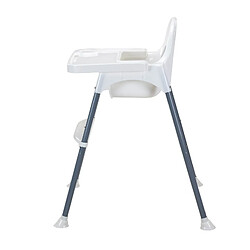 Asalvo Chaise haute bébé Basic Pro - blanc