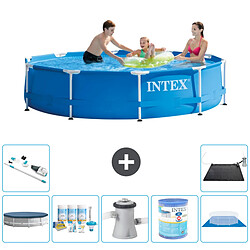 Intex Piscine à cadre ronde - Comprend des accessoires A1515
