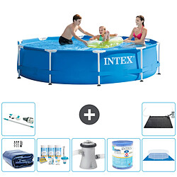 Intex Piscine à cadre ronde - Comprend des accessoires A1510