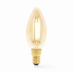 Nedis Ampoule Connectée Wi-Fi LED 5W 470lm E14 SmartLife Forme de Bougie Blanc