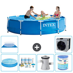 Intex Piscine à cadre ronde - Comprend des accessoires A1493