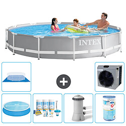 Intex Piscine ronde Prism Frame - Comprend des accessoires A1919