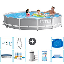 Intex Piscine ronde Prism Frame - Comprend des accessoires A1931