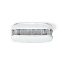 Nedis Détecteur de Fumée Intelligent 85dB Sans Fil Modèle WIFIDS21WT SmartLife Blanc