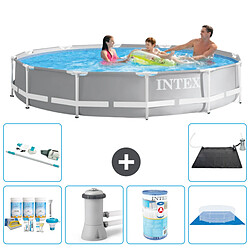 Intex Piscine ronde Prism Frame - Comprend des accessoires A1937