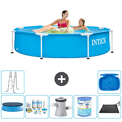 Intex Metal Frame - 244 x 51 cm - Bleue