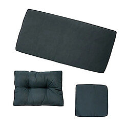 Monstershop Coussins en Gris Remplacement Imperméables Pour Salons de Jardin Siège & Arrière