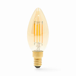 Nedis Ampoule Connectée Wi-Fi LED 5W 470lm E14 SmartLife Forme de Bougie Blanc