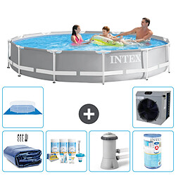 Intex Piscine ronde Prism Frame - Comprend des accessoires A1918