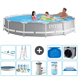 Intex Piscine ronde Prism Frame - Comprend des accessoires A1926