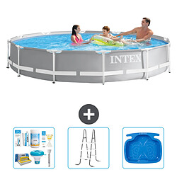 Intex Piscine ronde Prism Frame - Comprend des accessoires A1934