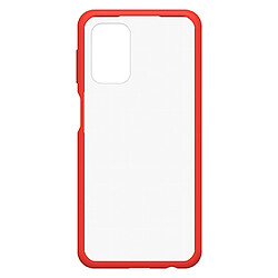 OtterBox React Series pour Samsung Galaxy A32 5G - Power Red Coque ultra-fine et résistante - Protection chutes et rayures - Compatible chargement sans fil