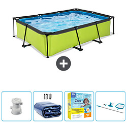 EXIT Lime Structure Piscine Rectangulaire